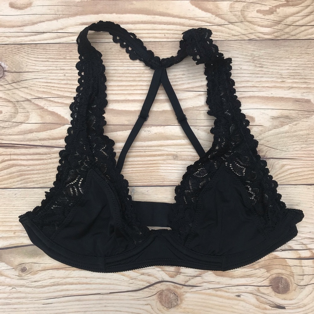 Aerie Women’s Black Lacey Bra
